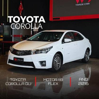TOYOTA COROLLA 1.8 GLI 16V FLEX 4P AUTOMÁTICO